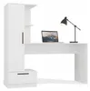Bureau avec étagère KALMAN - blanc Voir les images du produit 12