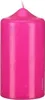 6 Spitzkopf Stumpen Kerzen Fuchsia Pink 200 x Ø 80 mm, Produktbild-Vorschau 1