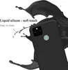 A black phone case is shown with liquid splashing around it, highlighting its material and features. Náhled obrázku produktu