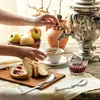 4 Edelstahllöffel mit gebogenen Griffen, Longdrinklöffel Produktbild-Vorschau 2