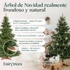 FairyTrees árbol de Navidad Artificial 220cm NORDMANN con Vista previa de la imagen del producto 7