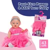 BABY born Prinzessinnen-Outfit mit pinkem Kleid, Krone und Produktbild-Vorschau 5