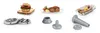 Bosch MFW2520W mincer 1500 W Stainless steel, White Anteprima dell’immagine prodotto 3