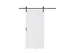inova Holzschiebetür 900 x 2150 mm, Scheunentor Weiß, Produktbild-Vorschau 4