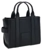 Marc Jacobs sac à main en cuir de veau noir H009L01SP21_001 Voir les images du produit 3