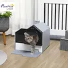 PawHut Lettoia per gatti con paletta e filtro, per gatti Anteprima dell’immagine prodotto 2
