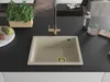 Mexen Pedro 1-Becken-Granit-Spüle 560 x 460 mm, Beige, Produktbild-Vorschau 4