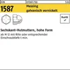Reyher  1587 MsNi Hutmuttern M 5 (100 Stück) Produktbild-Vorschau 1
