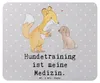 Mr. & Mrs. Panda Mouse Pad Fuchs Hundetraining - Grau Produktbild-Vorschau 1