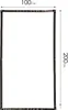 Jayseuw Telone trasparente impermeabile in PVC con Anteprima dell’immagine prodotto 2