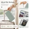 RFID Reiseorganizer für Reisepass Karten Bargeld mit Produktbild-Vorschau 4