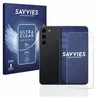 A product shot of a phone and its screen protector packaging. Produktbild-Vorschau