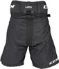 A black pair of hockey pants shown from the back. Podgląd zdjęcia produktu