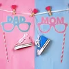 Babyparty Mädchen Fotobox Requisiten Foto Box Baby Party Produktbild-Vorschau 5