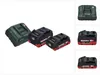 Metabo Akku Basis-Set 18 V LiHD 1 x 4.0 Ah + 1 x 5.5 Ah mit Produktbild-Vorschau 2