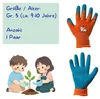 Arbeitshandschuhe Kinder Latex Gartenhandschuhe Kinder 9-10 Produktbild-Vorschau 2