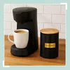 Boîte à café Relaxdays, lot de 1, métal, couvercle en Voir les images du produit 3