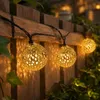 LED Solarleuchte 5 M 20 Lampen Outdoor Lichterkette LED Produktbild-Vorschau 2