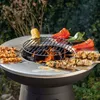 LANDMANN Holzkohlegrill mit Grillrost und Grillplatte, Produktbild-Vorschau 4