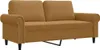 vidaXL 2-Sitzer-Sofa Braun 140 cm Samt Produktbild-Vorschau 1