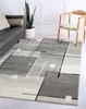 Abstrakt Design Teppich Kurzflor Wohnzimmer Beige Grau Rot, Produktbild-Vorschau 8
