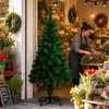 ACXIN, kunstkerstboom, 1,5 meter, groen, met kliksysteem. Productafbeelding-voorbeeld 1