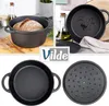Vilde | Panvica - s pokrievkou - čierna - 3,9 l - liatina - Náhľad obrázku produktu 8