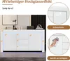 Credenza Merax lucida con LED, cassettiera con 3 cassetti e Anteprima dell’immagine prodotto 9