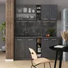 Singleküche Vicco R-Line Schwarz Beton/Anthrazit 160 cm AP Produktbild-Vorschau 6