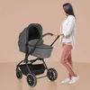 BabyGo 2in1 Kombikinderwagen Harmony, grau Produktbild-Vorschau 2
