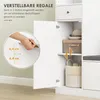 HOMCOM Garderobe Set Flurgarderobe mit Sitzbank, Produktbild-Vorschau 5