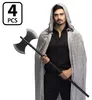 Doppel Axt "Dungeon" aus Kunststoff 4-tlg- | 106cm Produktbild-Vorschau 6