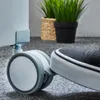 SOTECH Möbelrolle Hamm Ø 60 mm weiß/grau – mit Bremse, Produktbild-Vorschau 4