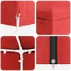 vidaXL Party-Zelt 400 x 300 x 255 cm Rot PE und Stahl Produktbild-Vorschau 7