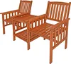 CASARIA® Panchina da Giardino in Legno Acacia Resistente Anteprima dell’immagine prodotto 1