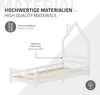 ML-Design Kinderbett Haus 90x200 cm Weiß mit Matratze Produktbild-Vorschau 7