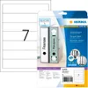 Ordneretiketten A4 weiß 192x38 mm Papier matt blickdicht 70 Produktbild-Vorschau 25