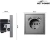 Schutzkontakt-Steckdose McPower "Shallow", 2x USB-A - Produktbild-Vorschau 3