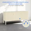 Mobile TV FLEXISPOT in metallo - credenza con fori di Anteprima dell’immagine prodotto 5