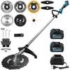 1380W Akku Rasentrimmer mit 2×4.0Ah Akku 18V, 18800 RPM Produktbild-Vorschau 11