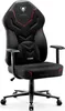 A black gaming chair with red accents. Náhľad obrázku produktu