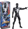 Tuta nera Spider-Man 30 cm - Serie Titan Hero Marvel Anteprima dell’immagine prodotto 1