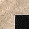 Waschbarer Teppich Wohnzimmer Kurzflor Einfarbiger Moderner Produktbild-Vorschau 5