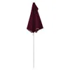 vidaXL Polovičný slnečník s tyčou 180x90 cm Bordeaux Náhľad obrázku produktu 7