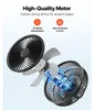 Ventilateur à pince SucceBuy avec oscillation, alimentation Voir les images du produit 3