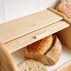 Brotlaib mit aufklappbarem Deckel Naturholz Produktbild-Vorschau 10