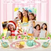 Teeservice Kinderküche Zubehör, Tee Set Holzspielzeug, Produktbild-Vorschau 3