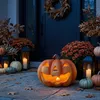 Linterna decorativa de Halloween con forma de calabaza XXL, Vista previa de la imagen del producto 6