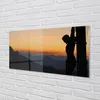 Glasbilder 100x50 Wandkunst Jesus gekreuzigt Produktbild-Vorschau 2