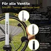 Dunlop Digitale Fahrradpumpe - Fahrrad Pumpe mit Digitalem Produktbild-Vorschau 4